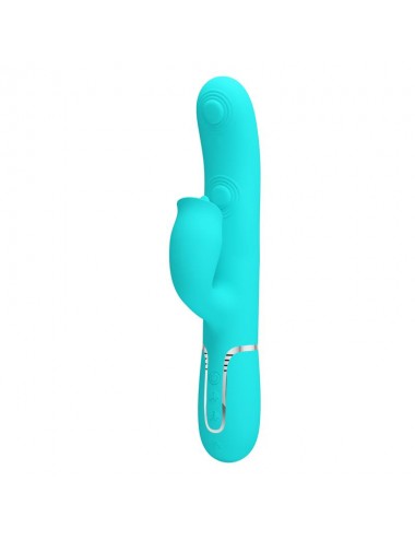 Gigi Vibrador con Licking y Thumping Turquesa