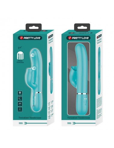 Gigi Vibrador con Licking y Thumping Turquesa