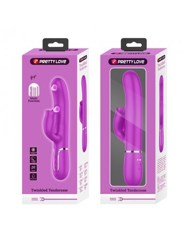 Gigi Vibrador con Licking y Thumping Fucsia