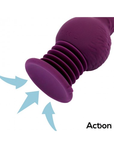 Booster Vibrador con Thrusting Ultra Jet Thruster con Potente Ventosa