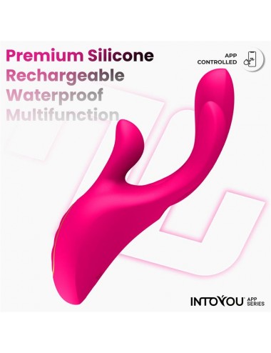 Derek Vibrador con Movimiento Finger 3 Motores y APP