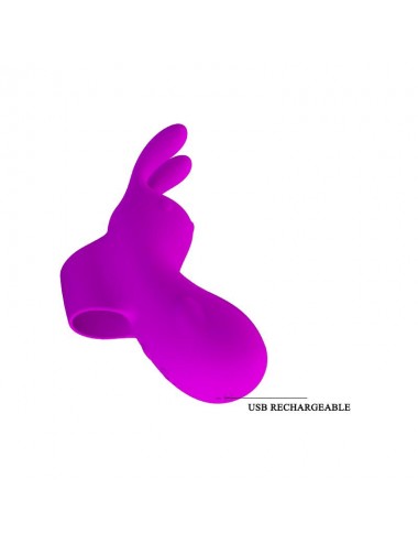 Estimulador Finger Bunny USB Silicona