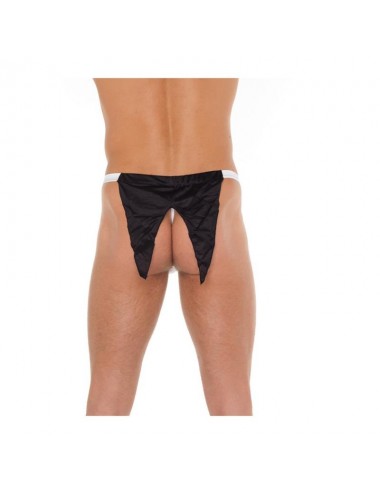 Tanga Blaco y Negro Talla unica