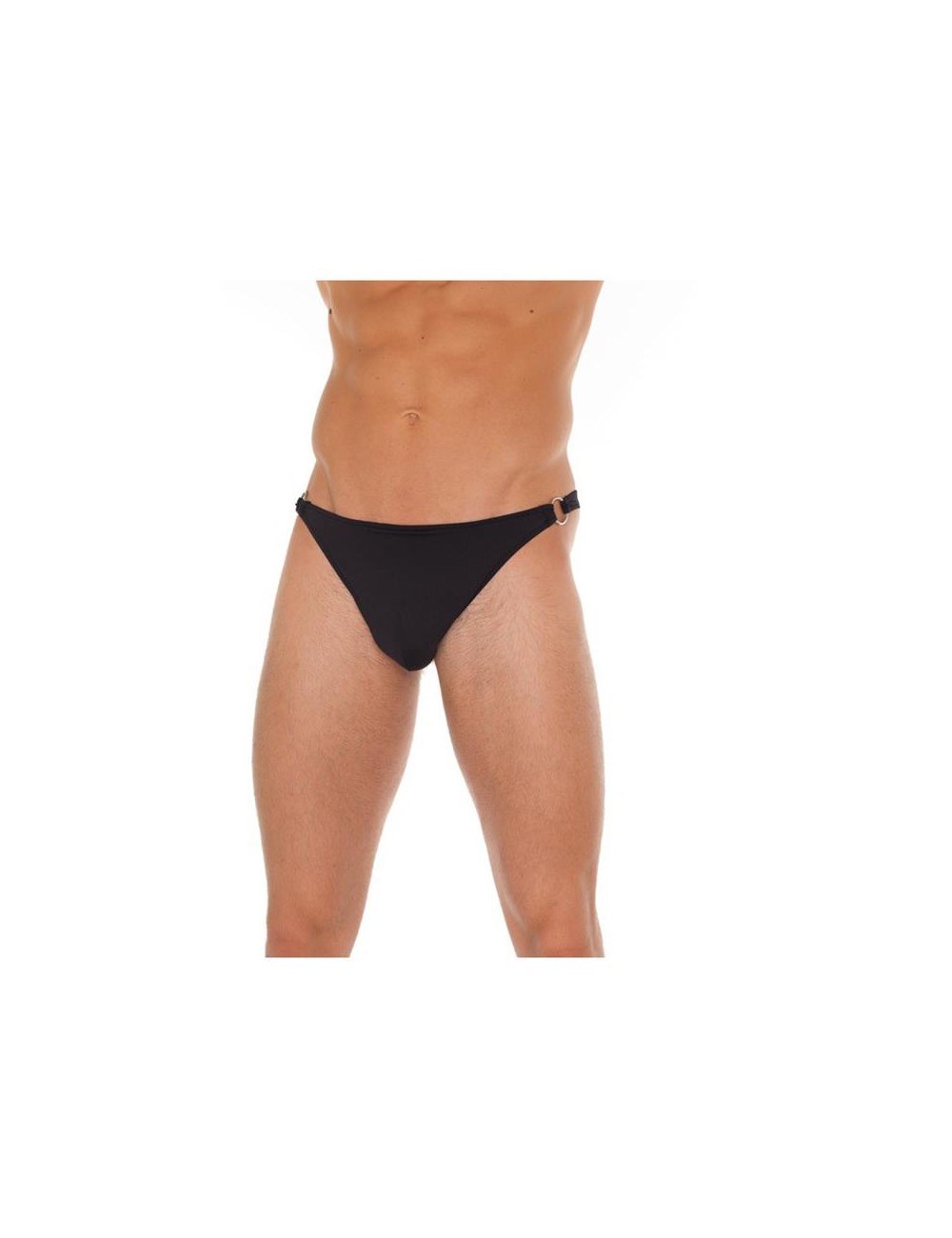 Tanga Negro con Hebilla Talla unica