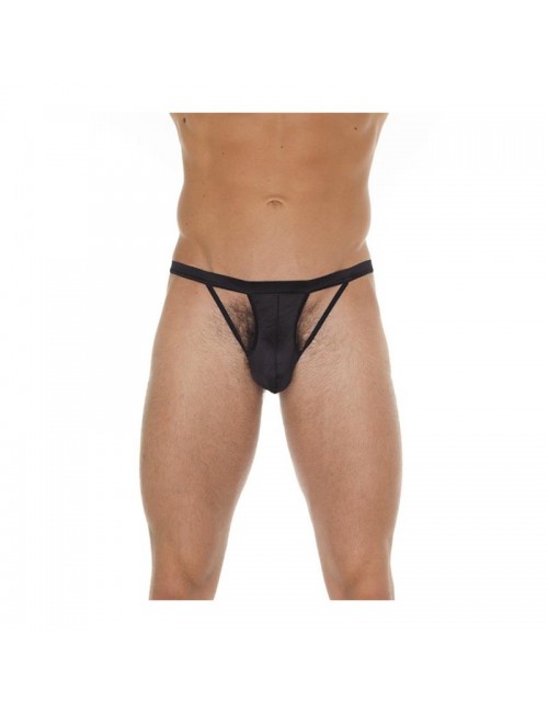 Tanga con Tiras Negro Talla unica