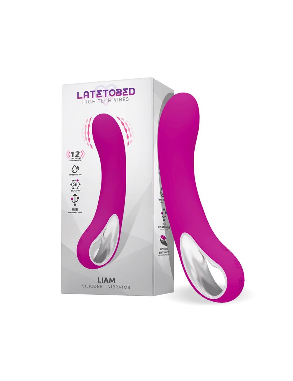 Liam Vibrador USB Silicona