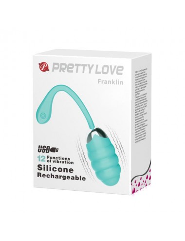 Huevo Vibrador Franklin USB Silicona