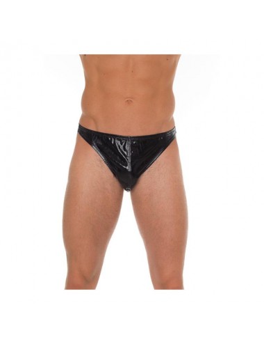 Tanga Negro Brillante Talla unica