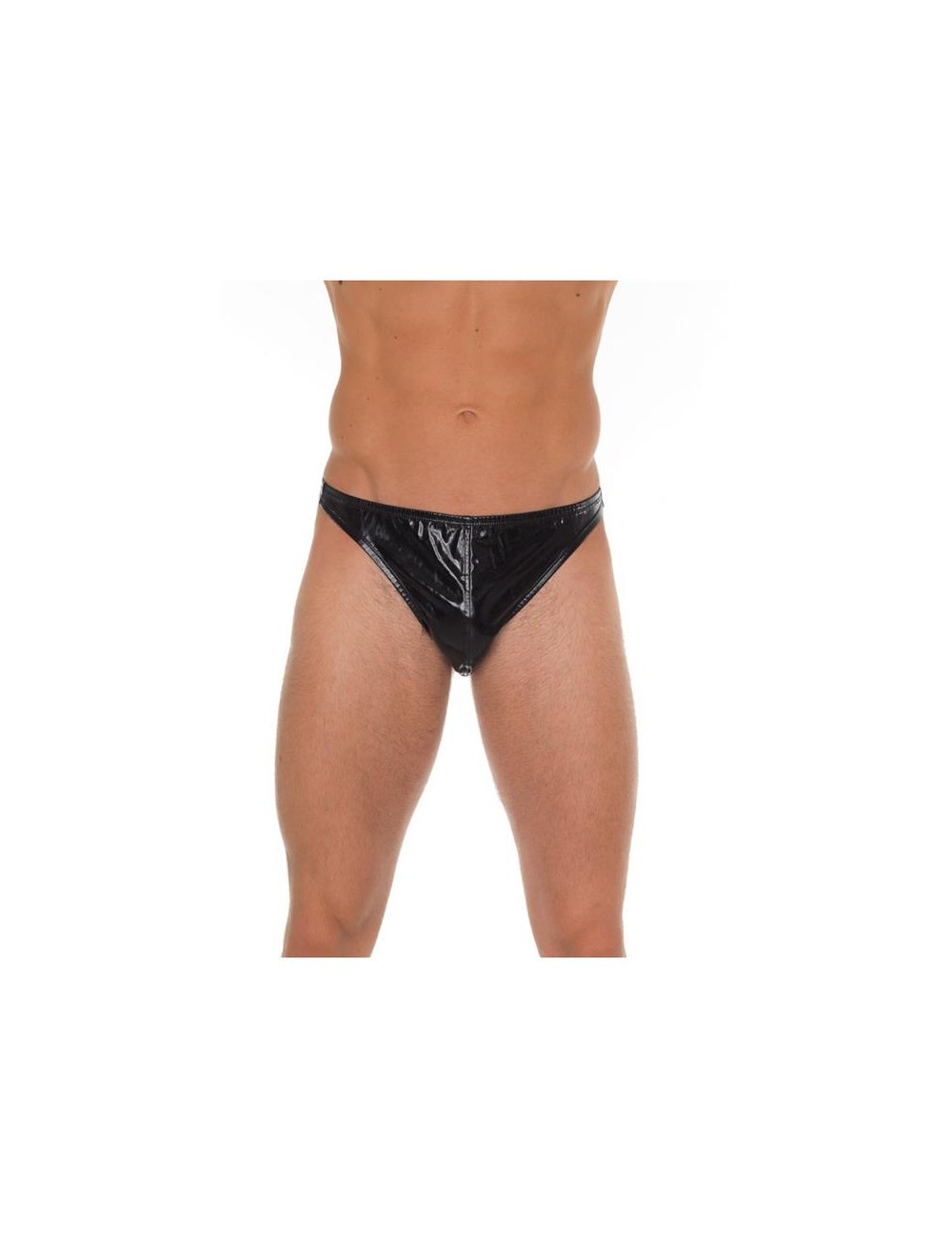 Tanga Negro Brillante Talla unica