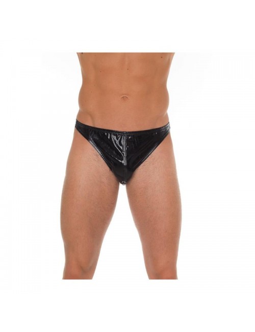 Tanga Negro Brillante Talla unica