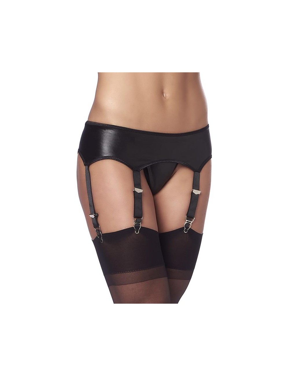 Liguero Wetlook con Braguitas y Medias
