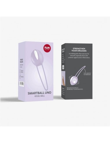 Smartball uno Bola Kegel White Pastel Lilac