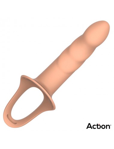 Arnes Strap on con Dildo Hueco Silicona Premium Talla L