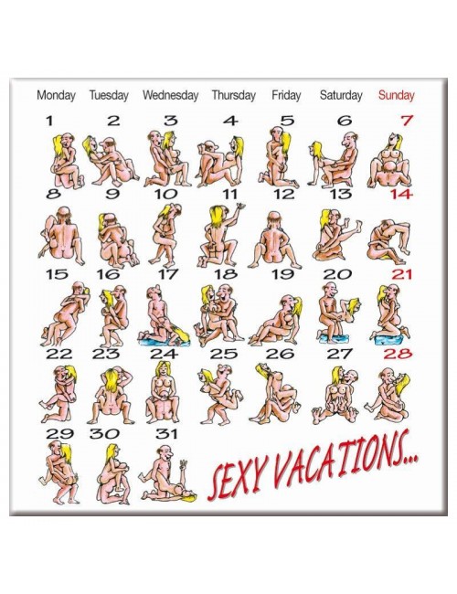 Iman de Calendario Kamasutra