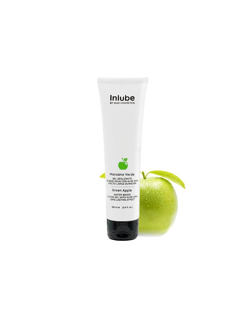 Lubricante a Base de Agua Manzana Verde 100 ml