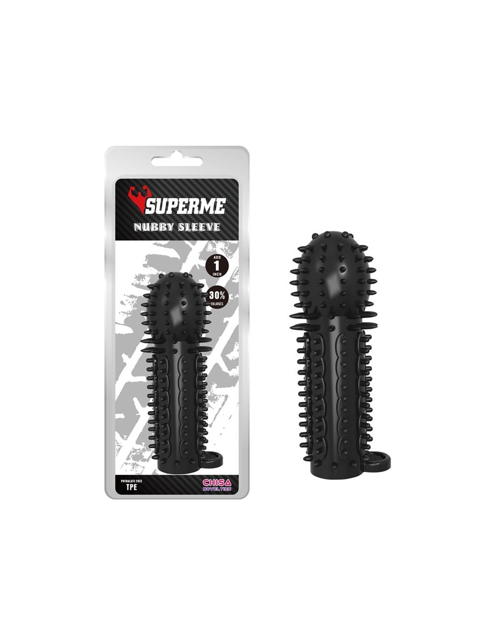 Funda para el Pene Nubby Negro