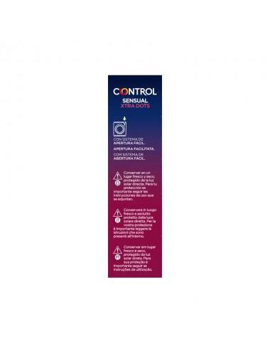 Sensual Xtra Dots Punteados 12 uds