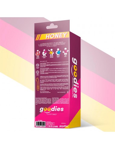 Honey Vibrador Punto G Silicona USB Fuchsia