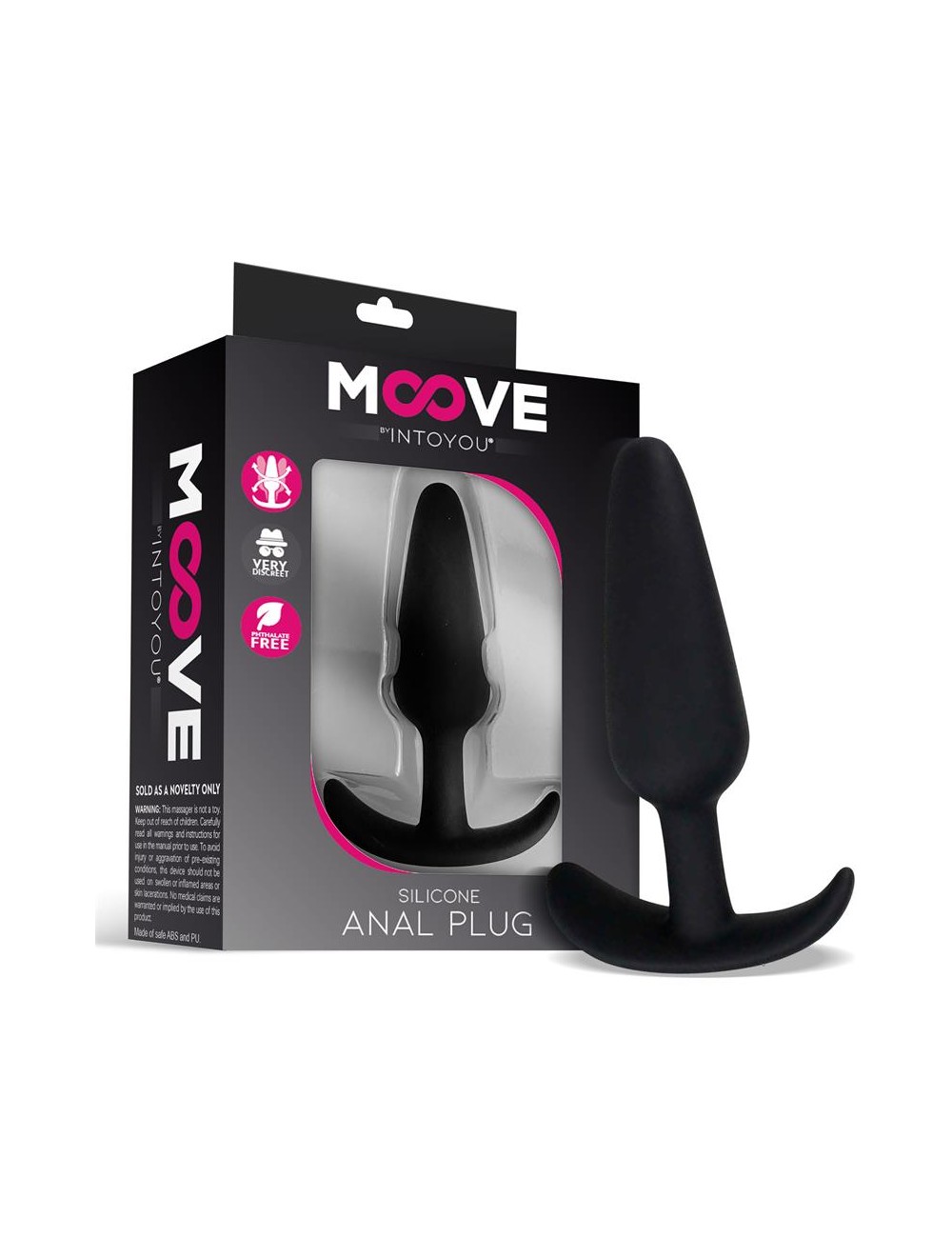 Plug Anal Silicona Pequeno Negro