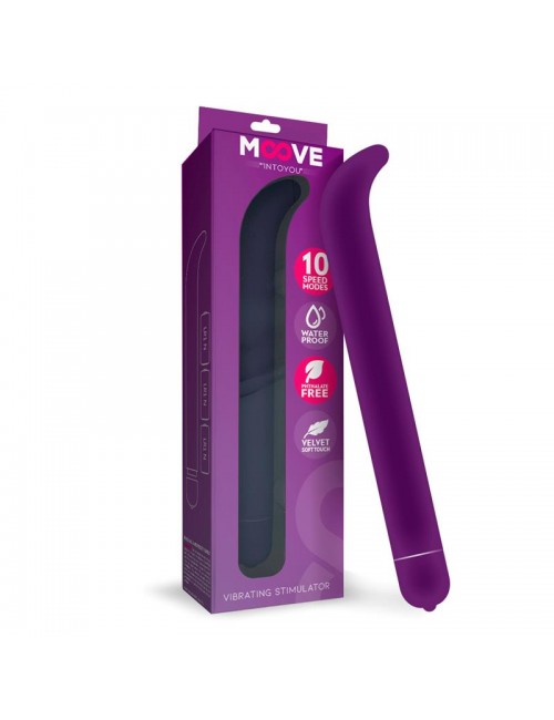 Estimulador VIbrador Punto G 10 funciones Purpura