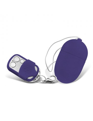 Huevo Vibrador con Contol Remoto Tamano Mediano Purpura