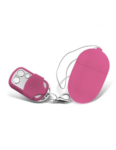 Huevo Vibrador con Control Remoto Tamano Mediano Rosa