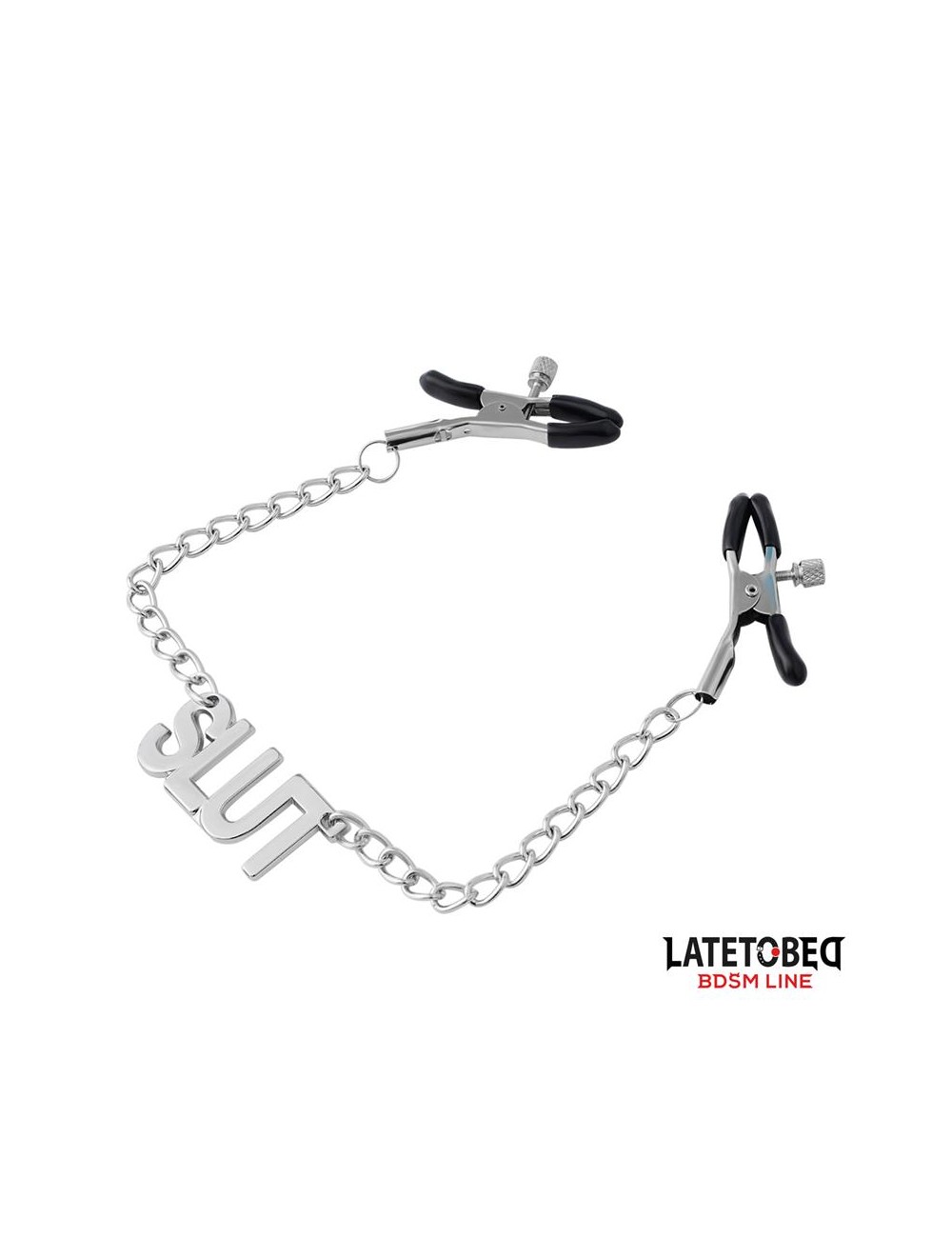 Pinzas para Pezones con Cadena Slut