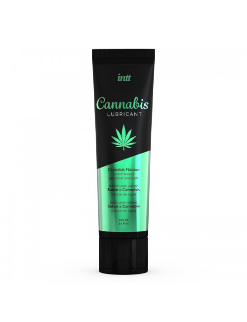 Lubricante a Base de Agua Sabor Cannabis 100 ml