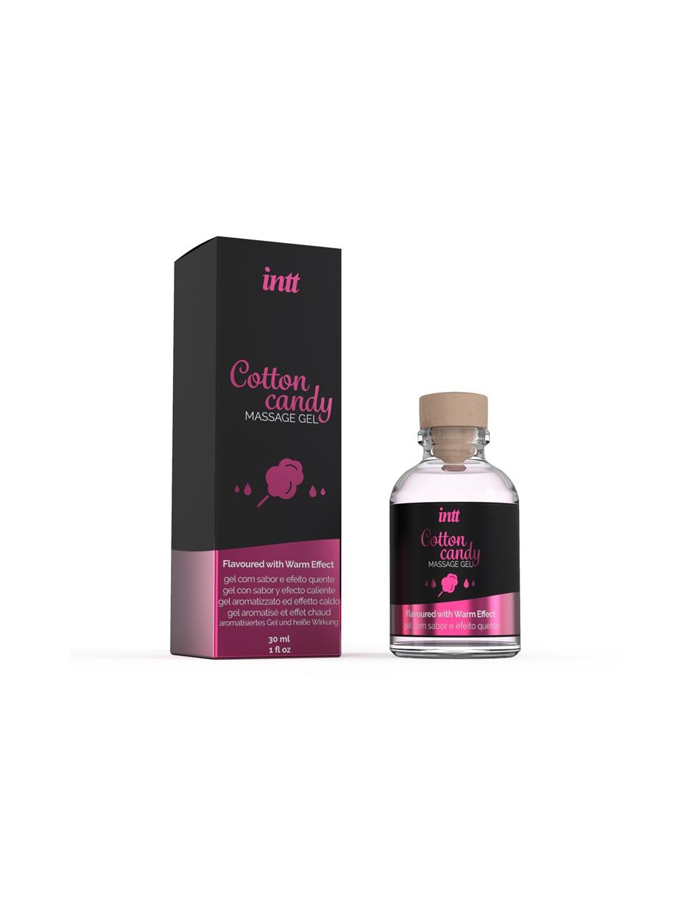 Gel de Masage Efecto Calor Algodon de Azucar 30 ml