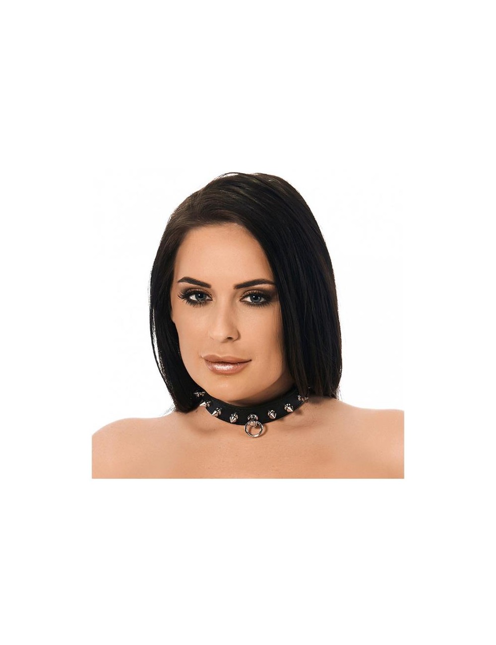 Collar Cuero con Pinchos