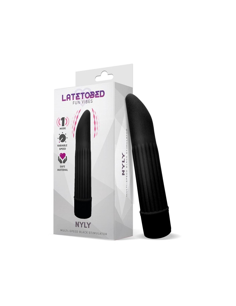 Nyly Estimulador Multi Velocidad Negro