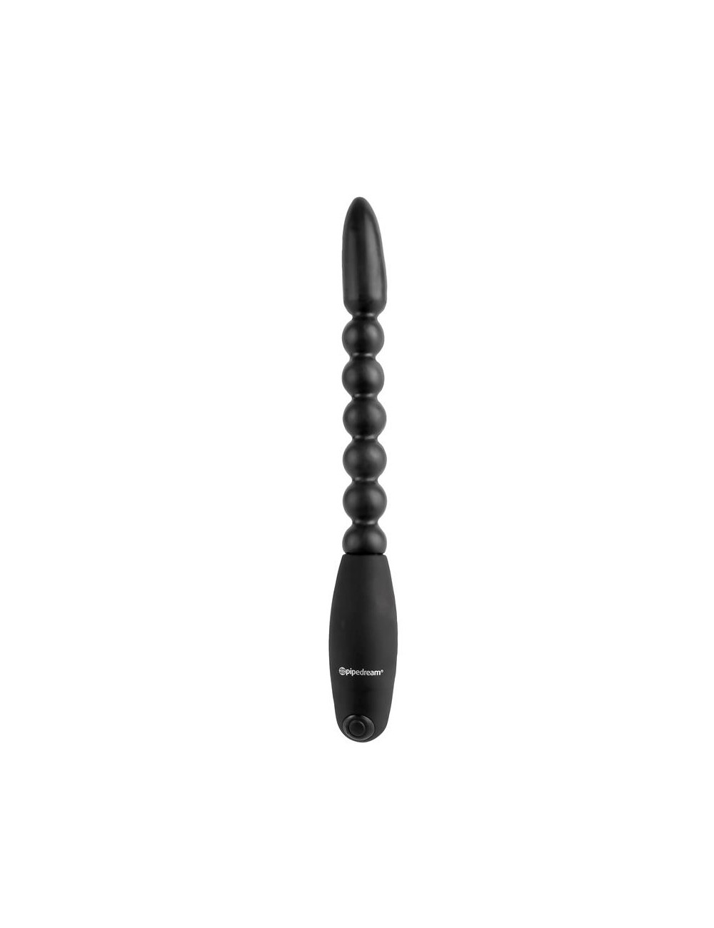 Bolas Anales con Vibracion Flexa Pleaser Negro