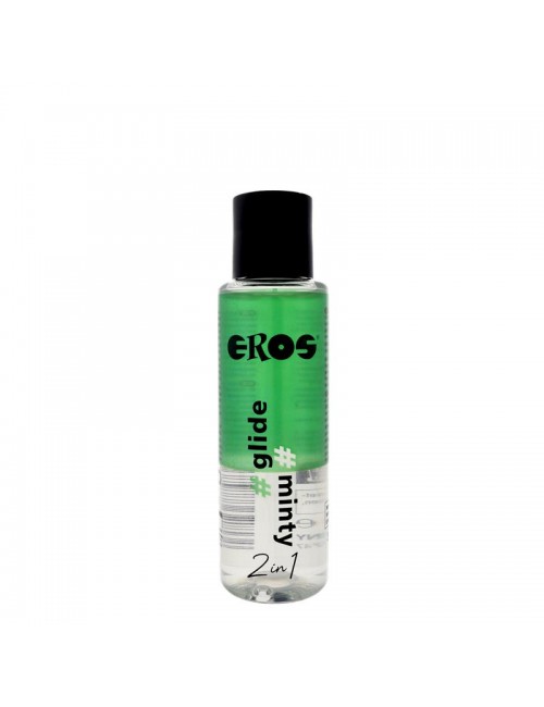Lubricante 2in1 Glide Minty Base de Silicona 100 ml