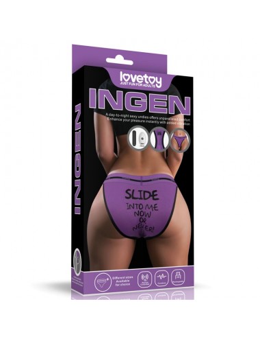 Braguitas con Vibracion Printed Panties 34 38