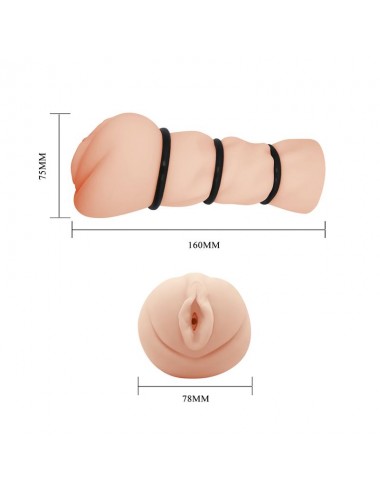 Pocket Pussy Masturbador Vagina 3D