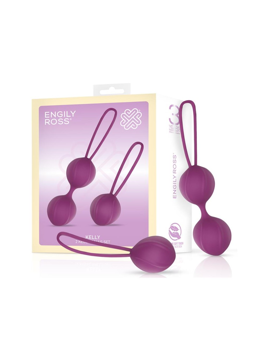 Kelly Bolas Kegel Silicona Pupura