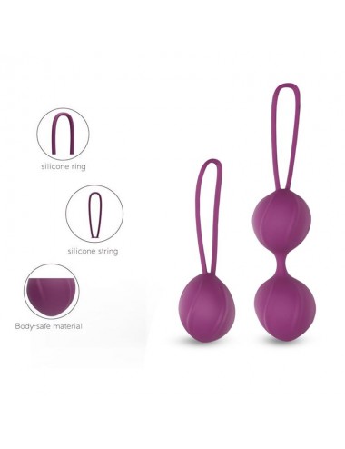 Kelly Bolas Kegel Silicona Pupura