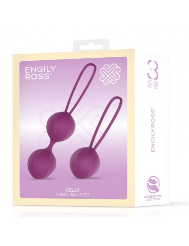 Kelly Bolas Kegel Silicona Pupura