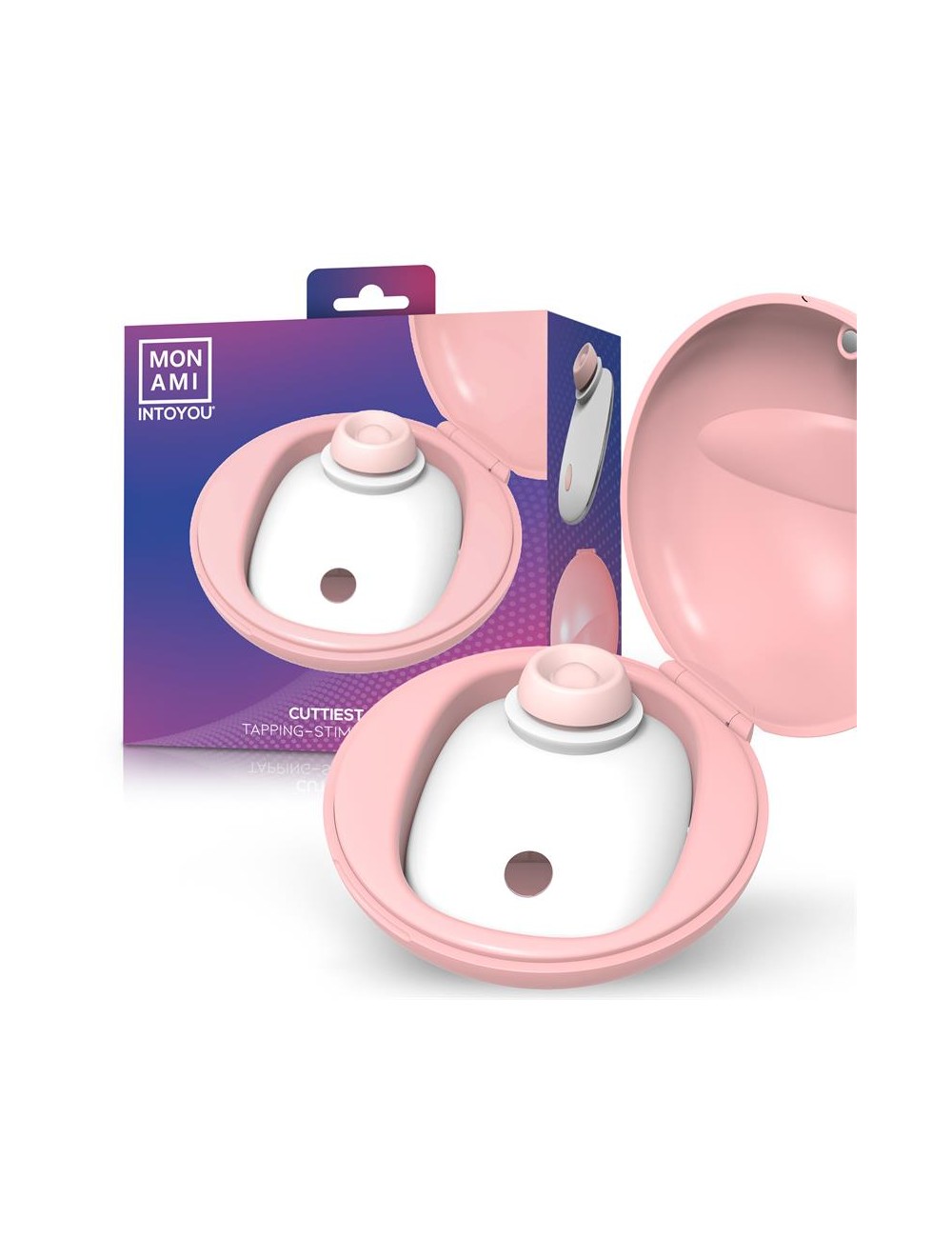 Cuttiest Estimulador con Tapping y Caja Protectora de Carga Magnetica