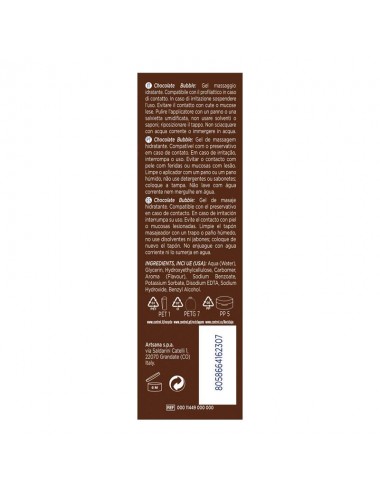 Gel de Masaje Bubble Chocolate 200 ml