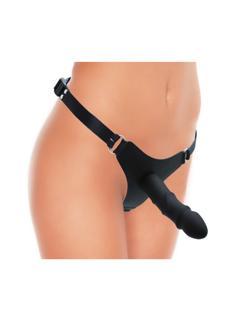 Arnes con Dildo Silicona 14 cm
