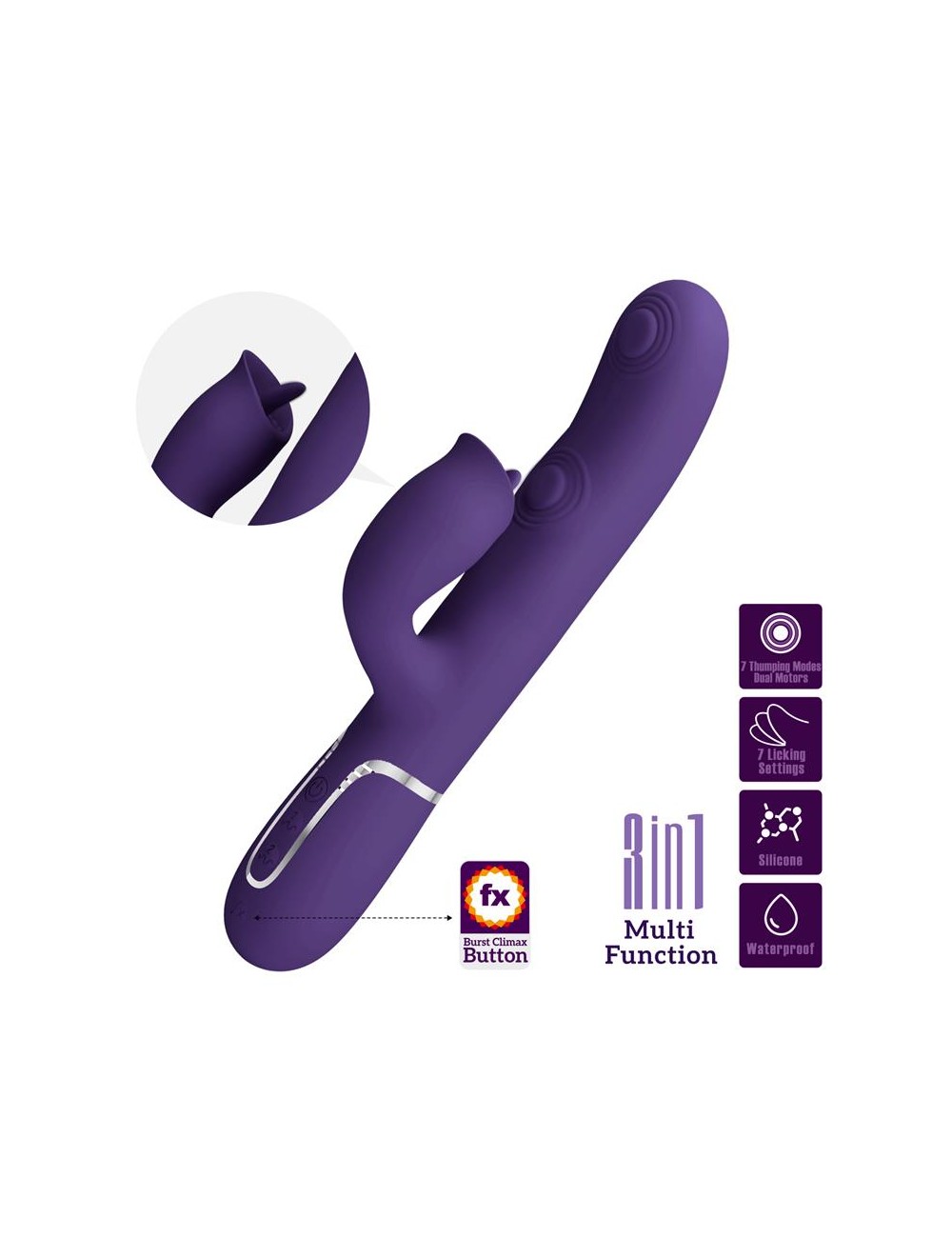 Gigi Vibrador con Licking y Thumping
