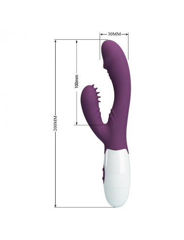 Vibrador Andre 30 funciones Purpura