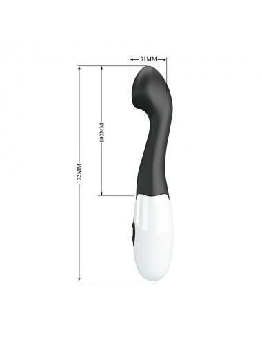 Vibrador Charles 30 funciones Negro