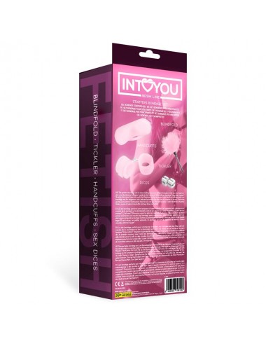 Kit de Bondage para Principiantes Starters 4 Piezas Rosa