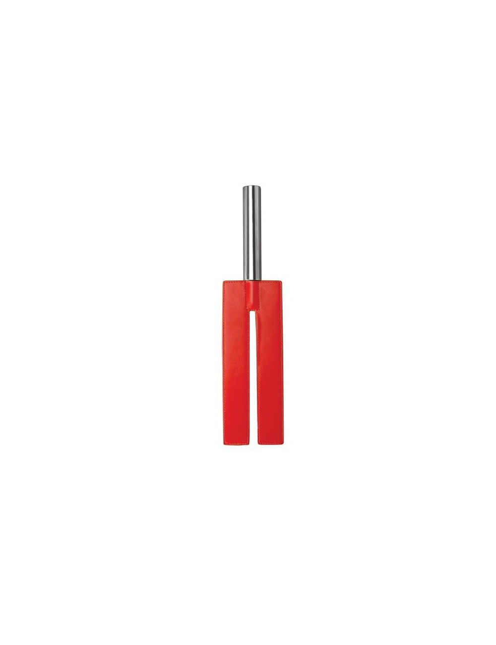 Shots Ouch Whips and Paddles Leather Pala Abierta Rojo