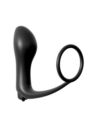 Plug Anal con Vibracion Negro
