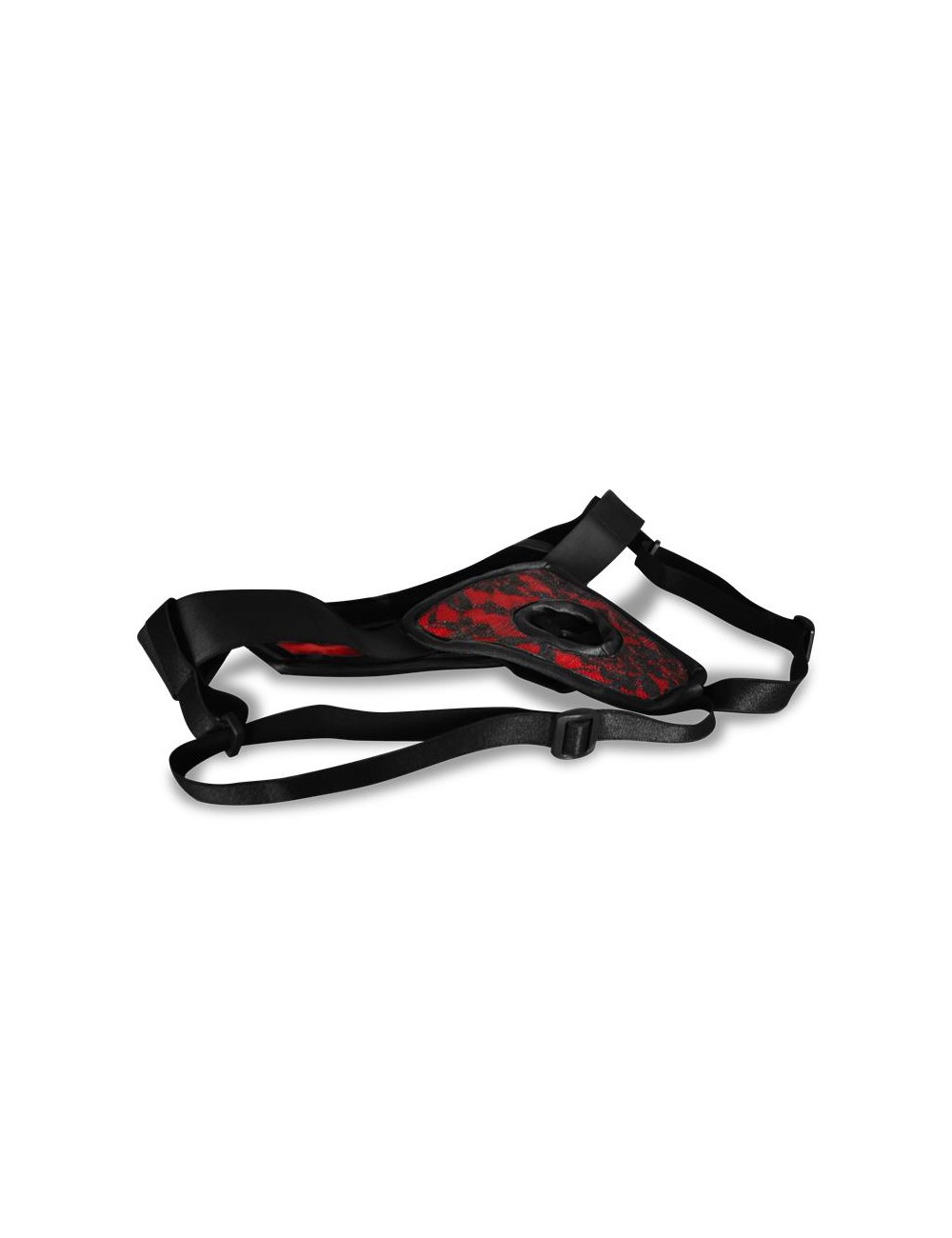 Arnes de Luxe Sin Espalda Rojo S XL