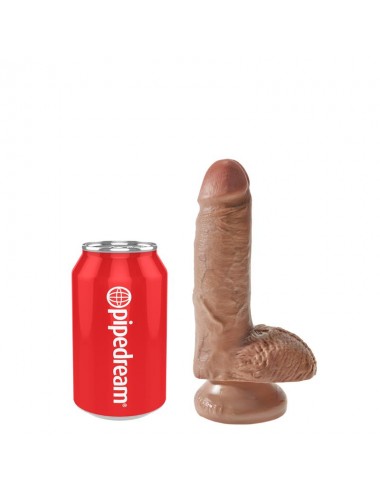 King Cock Pene con Testiculos de 7 Bronceado