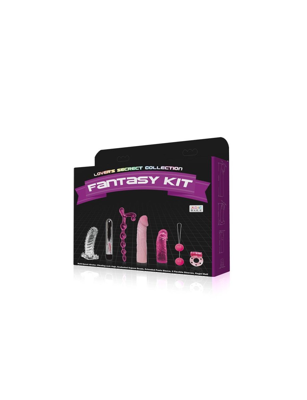Kit de Vibrador y Fundas para el Pene